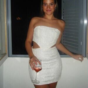 Princess Polly white mini dress